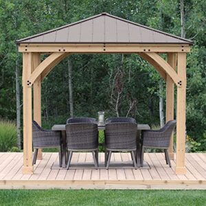 Yardistry 10' x 10' Meridian Gazebo