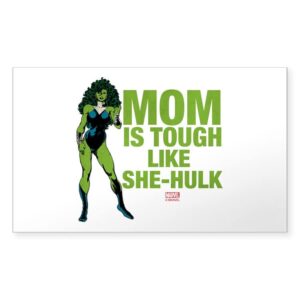cafepress she hulk mother's day rectangle bumper sticker car decal