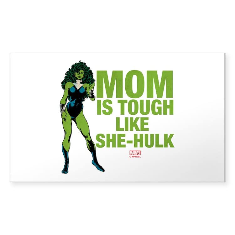 CafePress She Hulk Mother's Day Rectangle Bumper Sticker Car Decal