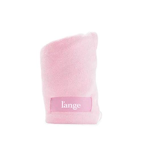 L'ANGE HAIR Microfiber Hair Wrap Towel | Quick-Dry & Frizz-Free Towel for Hair | Best Hair Towel for Curly Hair, Long Hair and Short Hair | Ideal Head Towel for Sleep, Shower, and More (Pink)