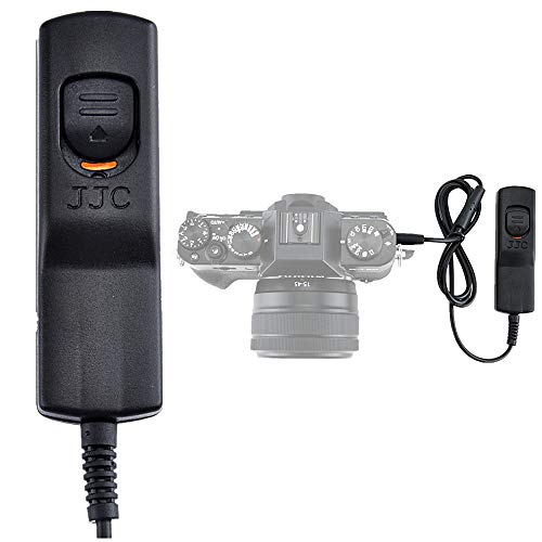 JJC Cable Wired Shutter Release Remote Control for Fujifilm X-H2 X-H2S XT5 XT4 XT3 XT2 XT1 X-T30 II XT30 XT20 XT10 XT100 XPro3 XPro2 XE3 XA10 X100V X100F GFX100S GFX100 GFX50S II GFX50R Replace RR-100