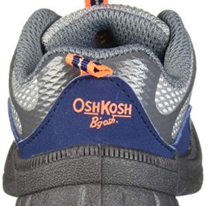 OshKosh B'Gosh Boys' Gianni Bump Toe Sneaker, Grey, 5 M US Toddler