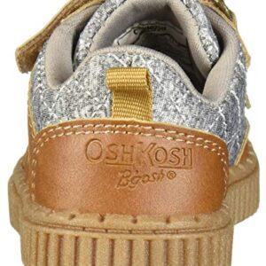 OshKosh B'Gosh Boy's Jasper Sneaker, tan/Grey, 12 M US Little Kid