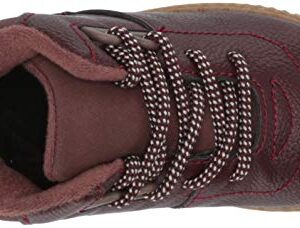 OshKosh B'Gosh Boy's Haskell Ankle Boot, Dark red, 11 M US Little Kid