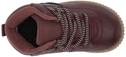 OshKosh B'Gosh Boy's Haskell Ankle Boot, Dark red, 11 M US Little Kid