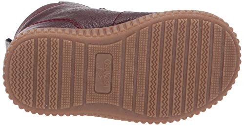 OshKosh B'Gosh Boy's Haskell Ankle Boot, Dark red, 11 M US Little Kid