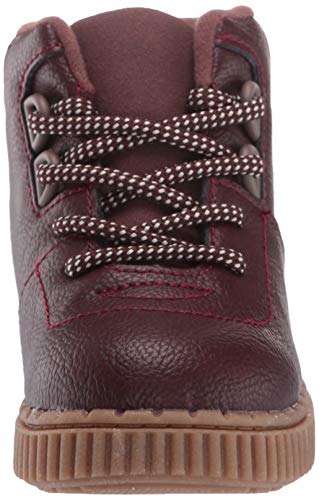 OshKosh B'Gosh Boy's Haskell Ankle Boot, Dark red, 11 M US Little Kid