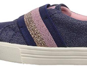 OshKosh B'Gosh Girls' Varsha Sneaker, Navy, 5 M US Toddler