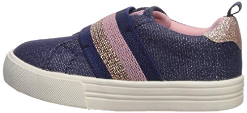 OshKosh B'Gosh Girls' Varsha Sneaker, Navy, 5 M US Toddler