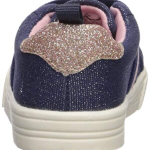 OshKosh B'Gosh Girls' Varsha Sneaker, Navy, 5 M US Toddler