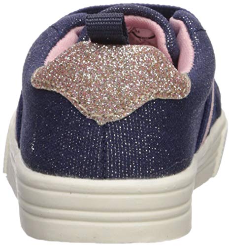 OshKosh B'Gosh Girls' Varsha Sneaker, Navy, 5 M US Toddler