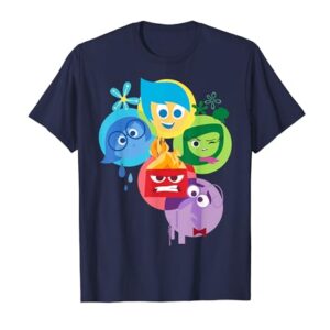 Disney Pixar Inside Out Simple Group Shot Graphic T-Shirt T-Shirt