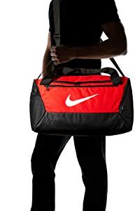 NIKE Brasilia Small Duffel - 9.0, University Red/Black/White