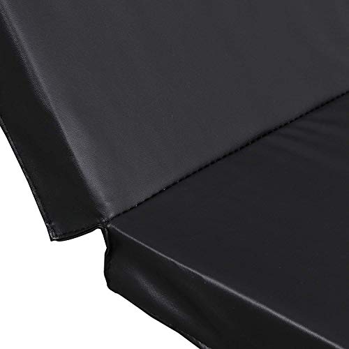 HomGarden 2" Thick Tri-Fold Folding Exercise Mat Gym Mat Gymnastics Mat w/Carrying Handles for MMA, Gymnastics and Home Gym Protective Flooring