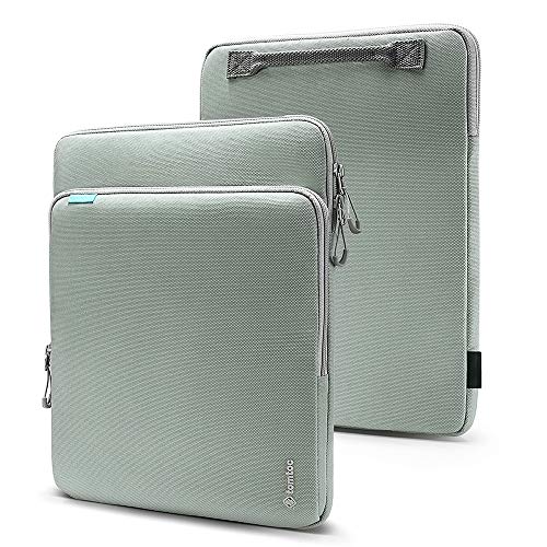 tomtoc Laptop Tablet Sleeve for 12 Inch MacBook Retina Display A1534, 10.9-inch iPad Air 4 | 11 iPad Pro with Magic/Smart Keyboard Folio or Logitech Slim Folio Pro Case, Organized Accessories Pocket