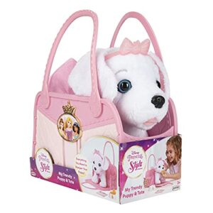 Disney Princess Style Collection Pet Puppy Plush & Trendy Tote Bag Carrier - Nurture and Pamper Your Puppy!