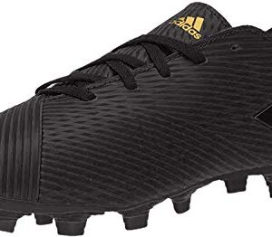 adidas mens Nemeziz 19.4 Flexible Ground Boots Soccer Shoe, Black/Black/Utility Black, 6.5 US