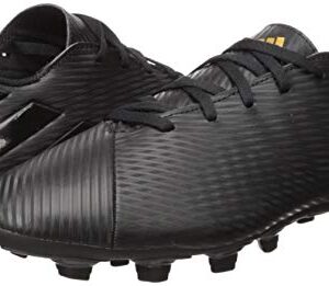 adidas mens Nemeziz 19.4 Flexible Ground Boots Soccer Shoe, Black/Black/Utility Black, 6.5 US