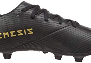 adidas mens Nemeziz 19.4 Flexible Ground Boots Soccer Shoe, Black/Black/Utility Black, 6.5 US