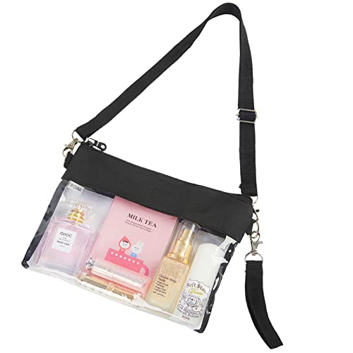 Clear Crossbody Purse Bag - PGA,NCAA Stadium Approved Clear Tote Bag