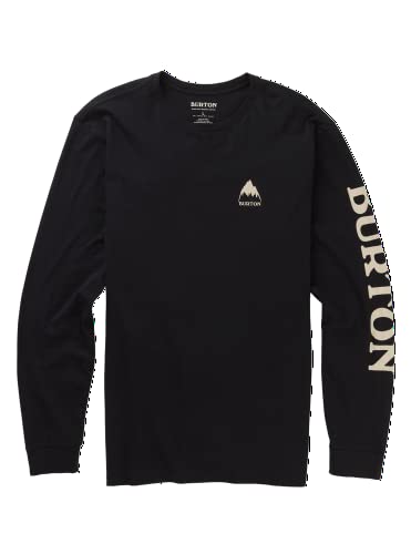 Burton Mens Elite Long Sleeve, True Black New, Large