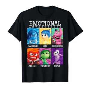 Disney Pixar Inside Out Emotions Yearbook Group T-Shirt T-Shirt