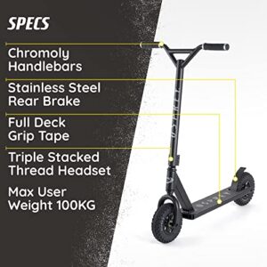 Osprey Dirt Scooter | for Adults and Beginners Bicycle with Chunky Road Tyre Off Road All Terrain Pneumatic Trail Tires and Aluminium Deck, Multiple Colours