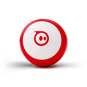 sphero mini (red) app-enabled programmable robot ball - stem educational toy for kids ages 8 & up - drive, game & code play & edu app…