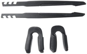 oakley jawbreaker earsock/nosepiece kit, black, one size