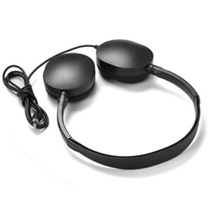 Kaysent Wholesale Bulk Earphone Earbud Headphone (KHP-10B) 10 Pack Wholesale Headphones for School,Airplane,Hospital,Students,Kids and Adults