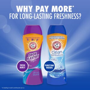 Arm & Hammer Odor Blasters In-Wash Scent Booster - Fresh Burst, 37.8oz