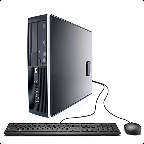 HP Flagship Pro Desktop 2018 Computer, Core I5 Up to 3.6GHz, 8GB, 512GB SSD, WiFi, DVD, DP, VGA, USB 3.0, Windows 10 Pro 64 Bit-Multi Language-English/Spanish/French(CI5) (Renewed)