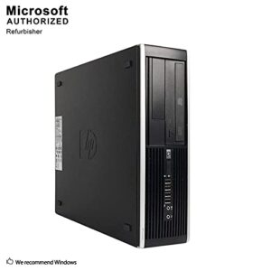 HP Flagship Pro Desktop 2018 Computer, Core I5 Up to 3.6GHz, 8GB, 512GB SSD, WiFi, DVD, DP, VGA, USB 3.0, Windows 10 Pro 64 Bit-Multi Language-English/Spanish/French(CI5) (Renewed)