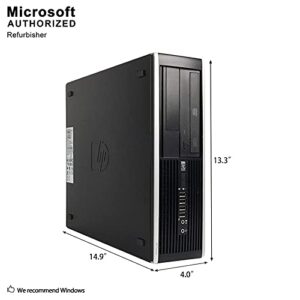 HP Flagship Pro Desktop 2018 Computer, Core I5 Up to 3.6GHz, 8GB, 512GB SSD, WiFi, DVD, DP, VGA, USB 3.0, Windows 10 Pro 64 Bit-Multi Language-English/Spanish/French(CI5) (Renewed)