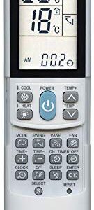Anderic KTN828 Universal Mini-Split Air Conditioner Remote Control - Works Most Major Brands: Lennox, Samsung, Kenmore, Toshiba, Sanyo, Haier, Mitsubishi, Frigidaire, Hitachi, LG, Panasonic, Sharp