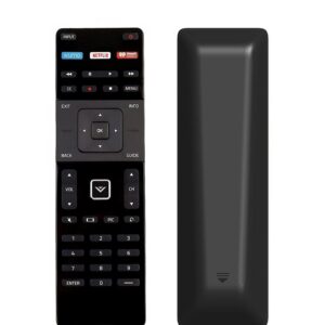 AULCMEET XRT122 Replace Remote Control Compatible with VIZIO Smart TV D32f-E1 D39f-E1 D43f-E1 D43f-E2 D48f-E0 D50f-E1 D55f-E0 D55f-E2 D40u-D1 D50u-D1 D55u-D1 D24-D1 D28h-D1 D32-D1 D32h-D1 D32x-D1
