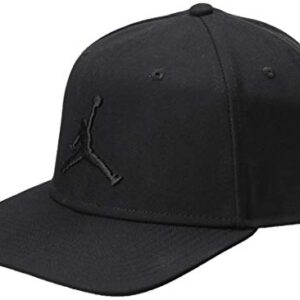 Nike Men's Jordan PRO Jumpman Snapback, Black, One Size