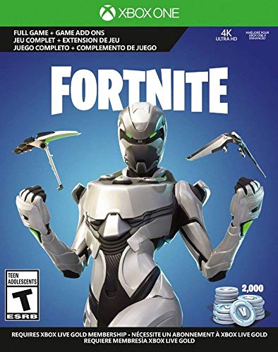 Microsoft Xbox One S Fortnite Eon Cosmetic Epic Bundle: Fortnite Battle Royale, Eon Cosmetic, 2,000 V-Bucks and Xbox One S 1TB Gaming Console with 4K Blu-Ray Player