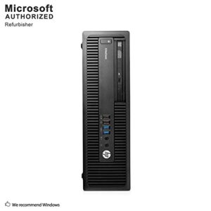 HP EliteDesk 800 G2 Business Class Desktop, Intel Core i5 6500 3.2Ghz, 8GB DDR4 RAM, 256GB SSD Hard Drive, Windows 10 (Renewed)