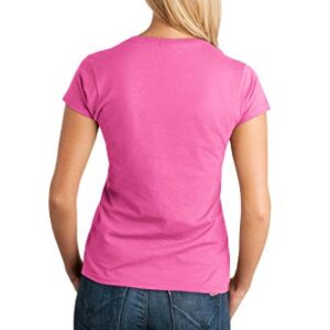 Gildan Women's Softstyle Cotton T-Shirt, Style G64000L, Multipack, Azalea (2-Pack), Small