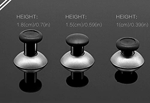 AQIDAP Elite Kit for Xbox One Elite Controller Accessory (6 Different Metal Analog Sticks - 4 Paddles - 2 D-Pads - and 2 Magnetic Base Xbox One Elite Controller Replacement Parts)