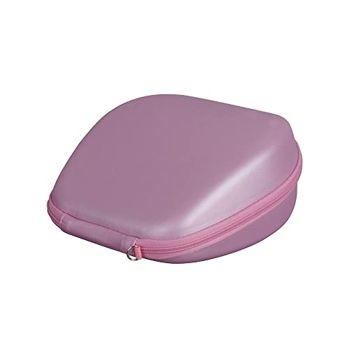 Hermitshell Hard Travel Case for iClever HS01 Kids Headphones (Pink)