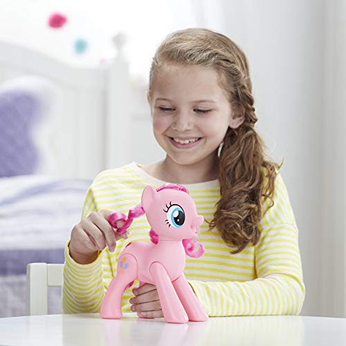 My Little Pony Toy Oh My Giggles Pinkie Pie -- 8" Interactive Toy with Sounds & Movement, Kids Ages 3 Years Old & Up