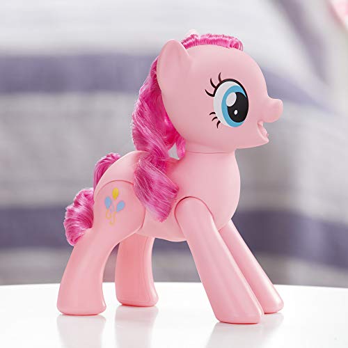 My Little Pony Toy Oh My Giggles Pinkie Pie -- 8" Interactive Toy with Sounds & Movement, Kids Ages 3 Years Old & Up