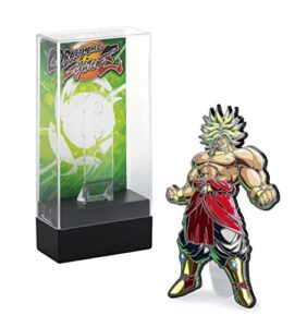 figpin dragon ball fighterz: broly - collectible pin with premium display case