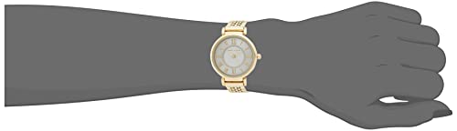 Anne Klein Women's AK/2158GYGB Gold-Tone Bracelet Watch