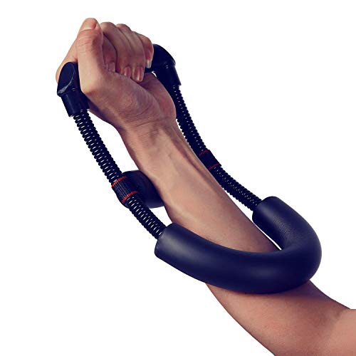 Wrist Strengthener, Sportneer Forearm Exerciser with Adjustable Tension for Improving Strength - Hand Developer Arm Grip Workout Strength Trainer Home Gym Workout Equipment for Starter and Pro Black