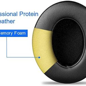 Link Dream Beats Studio 3 Ear Pads Replacement Ear Cushions Memory Foam Earpads Cushion for Beats Studio 2 Studio 3 (Black)