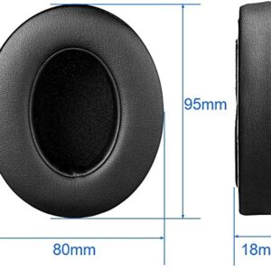 Link Dream Beats Studio 3 Ear Pads Replacement Ear Cushions Memory Foam Earpads Cushion for Beats Studio 2 Studio 3 (Black)