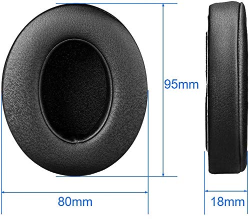 Link Dream Beats Studio 3 Ear Pads Replacement Ear Cushions Memory Foam Earpads Cushion for Beats Studio 2 Studio 3 (Black)